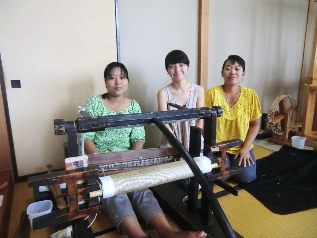 織物教育支援｜2012年度 新潟・国際協力ふれあい基金事業